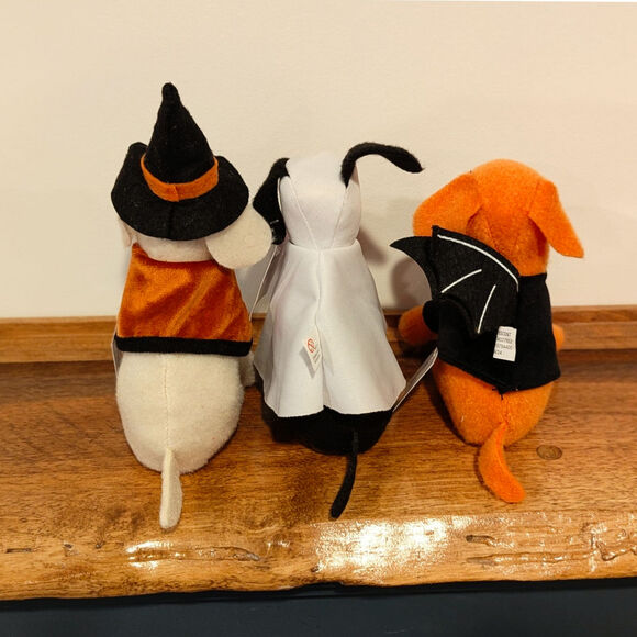 FULL SET of 3 felt Halloween dogs in costumes Target Bullseye Playground 2024 - Picture 7 of 7